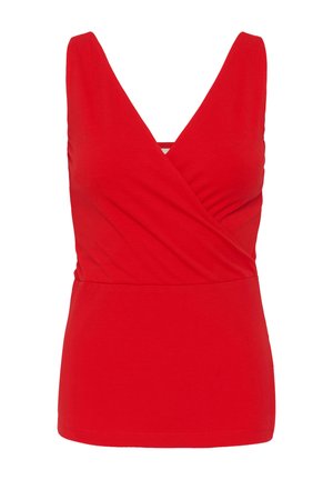 Kaffe, KAOLEAH WRAP TOP - Débardeur - goji berry
