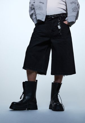 Jaded London COLOSSUS - Τζιν σορτς - black