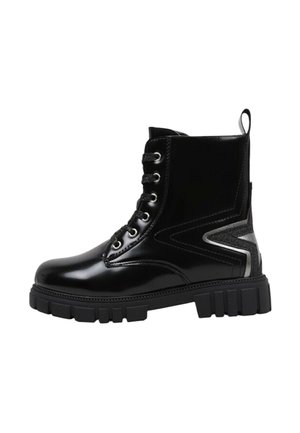 COSH - Botines con cordones - black