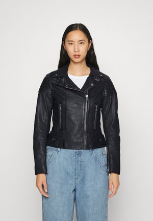 SASHA - Leather jacket - black