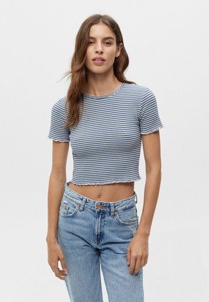 SHORT SLEEVE - Print T-shirt - brown