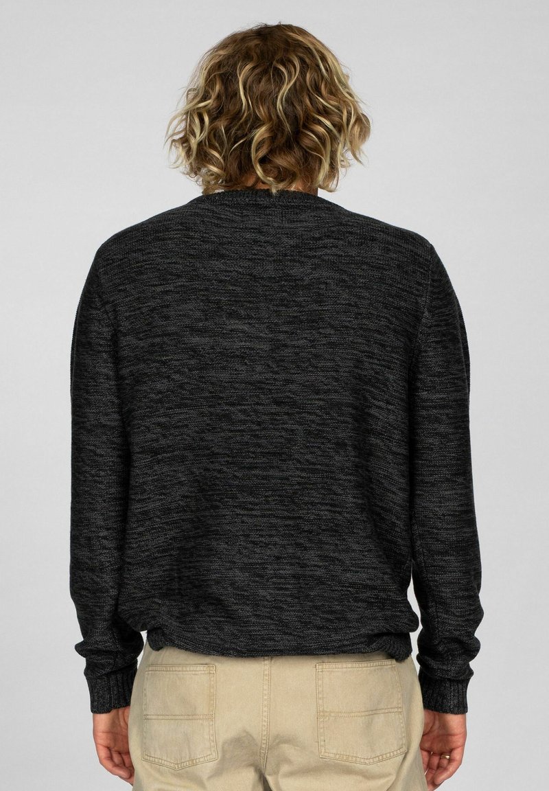 Herren Strickjacken | Rusty SKYLINER Strickpullover coal marle/dunkelgrau-meliert - IL40048 Herren Strickjacken | Rusty SKYLINER Strickpullover coal marle/dunkelgrau-meliert - IL40048