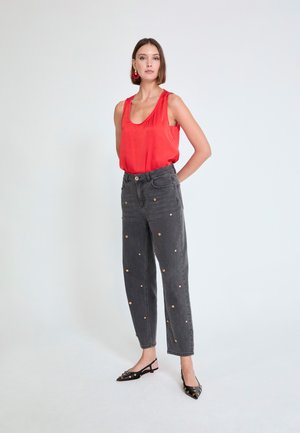 Vaqueros rectos - grey