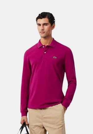 Lacoste, POLO LACOSTE ML COL JBD - Polo - rose fushia-jbd