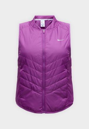 Nike Performance, TEMPO VEST - Veste sans manches - bold berry/reflective silver-coloured