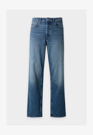 Tommy Jeans, JAIMIE WHISKERED RELAXED STRAIGHT LEG CARPENTER JEANS - Straight leg jeans - blue denim