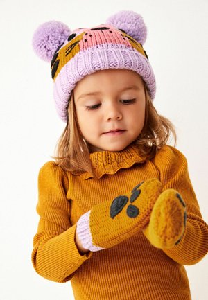 2 PIECE CHARACTER HAT AND MITTENS SET - Hat - Lilac Purple