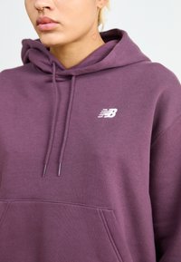 New Balance SPORT ESSENTIALS HOODIE - Ikdienas džemperis - plum brown