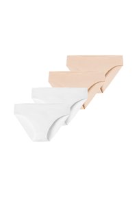 Unausgewählt, weiss/sand