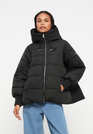 CRUSCA CAPPA PATCH LOGO - Winter jacket - nero limousine