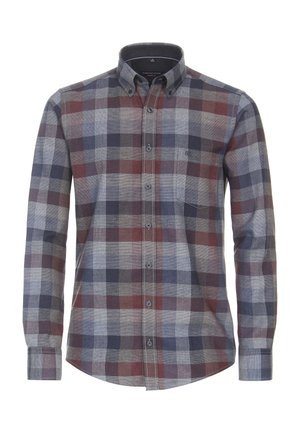 CASA MODA Sport casual fit overhemd, flanel, rood geruit