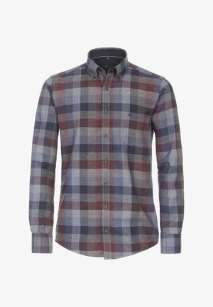 CASA MODA Sport casual fit overhemd, flanel, rood geruit CASA MODA Sport casual fit overhemd, flanel, rood geruit