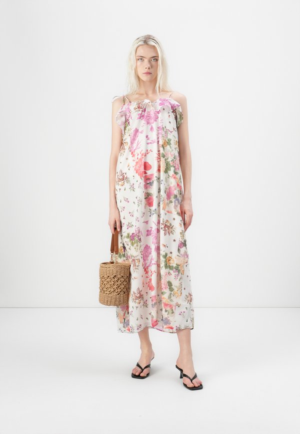 ONLMILLA STRAP DRESS - Day dress - cloud dancer4