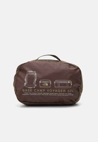 The North Face BASE CAMP VOYAGER DUFFEL 32L UNISEX - Hétvégi táska - smokey brown/khaki stone