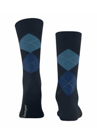 Burlington Edinburgh - Calcetines - space blue