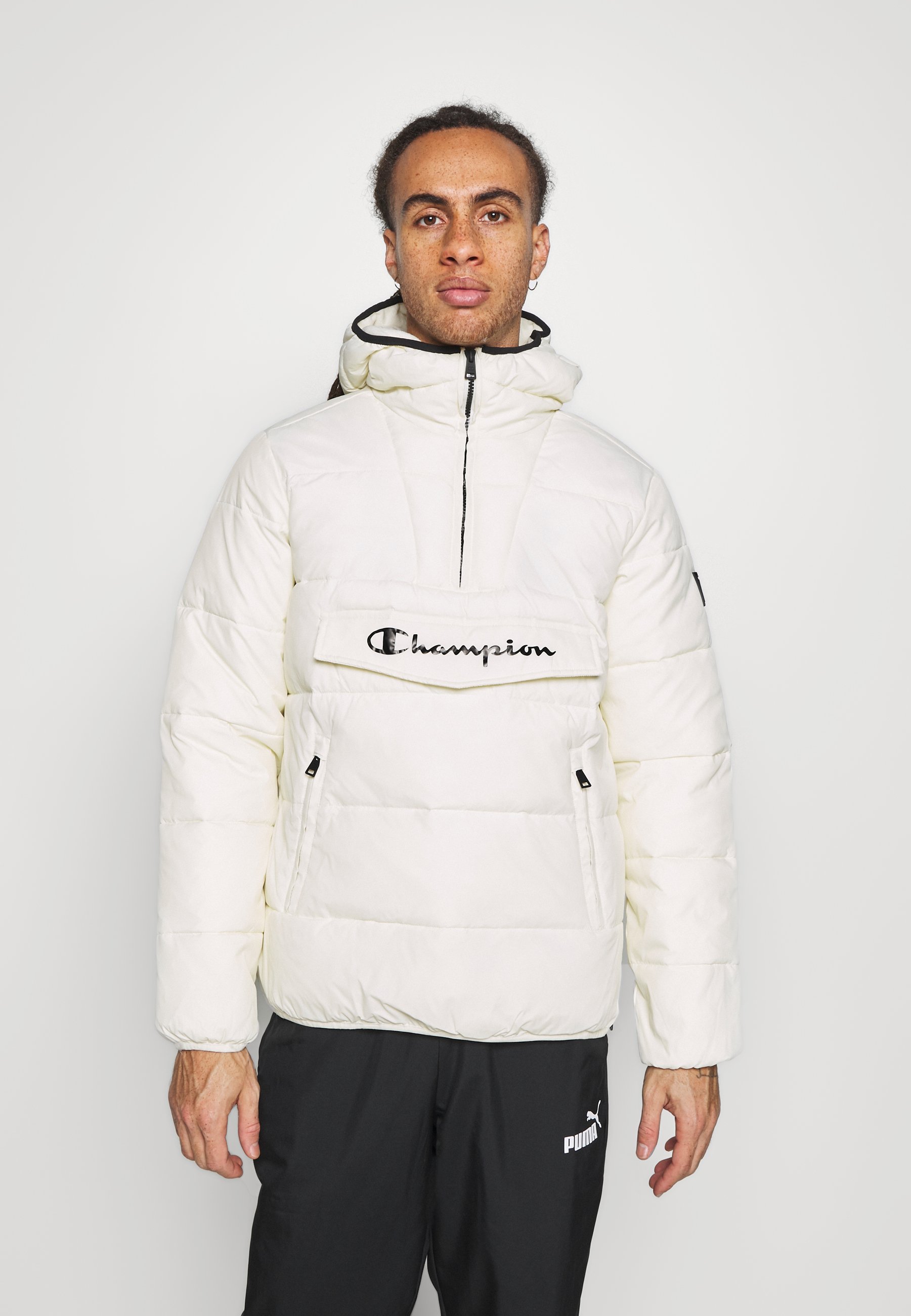 champion reverse weave gold chainstitch hoodie