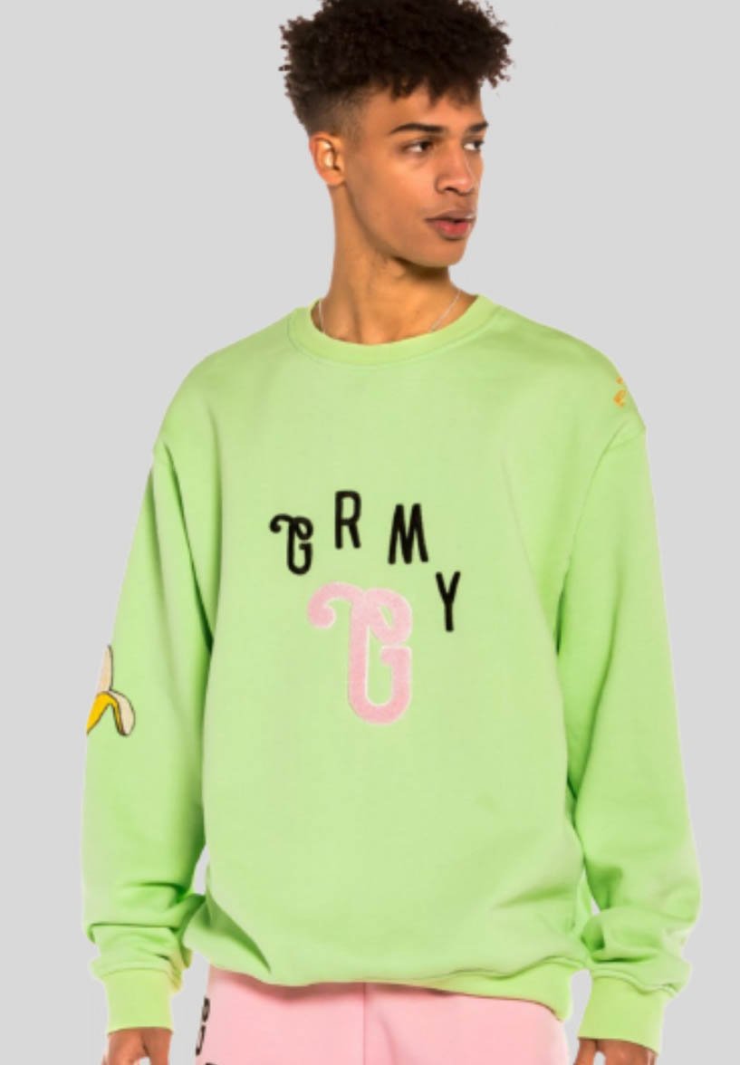 Sudadera Grimey Sighting in Vostok Polar Fleece Hoodie FW19 Green -  GrimeyCanarias.com