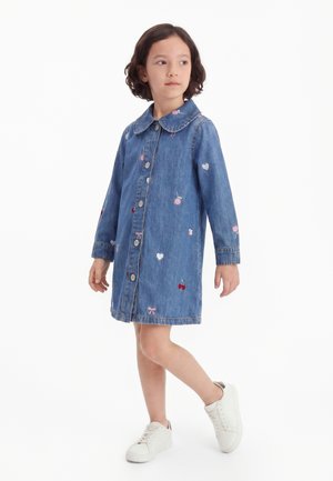 Name it, NMFEMILY DRESS - Teksakleit - medium blue denim