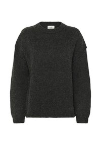 Pullover - dark grey melange