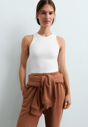 OYSHO, TANK 30144058 - Haut - white