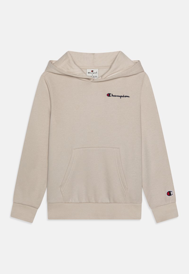 Champion ICONS HOODIE CONTRAST SMALL LOGO UNISEX - Felpa con cappuccio - beige