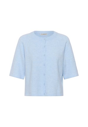 Love Copenhagen, LCKITTA SHORT SLEEVE - Cardigan - cashmere blue melange