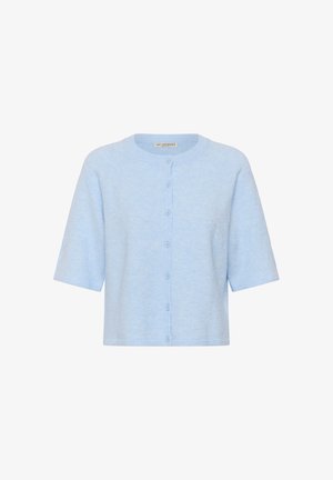 Love Copenhagen, LCKITTA SHORT SLEEVE - Cardigan - cashmere blue melange