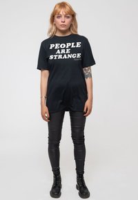 Paradiso Clothing THE DOORS PEOPLE ARE STRANGE - Print T-shirt - black