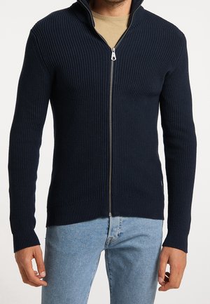 Vest - mottled dark blue