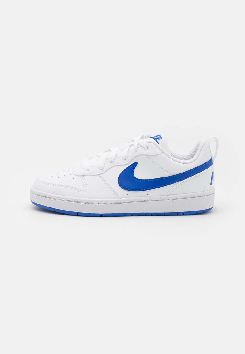 Nike Sportswear COURT BOROUGH RECRAFT UNISEX - Sneakers - white/hyper royal/hvid - Zalando.dk