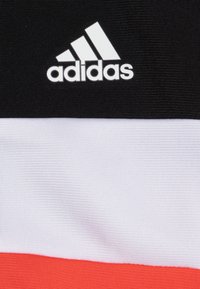 adidas Performance TIBERIO 3-STRIPES COLORBLOCK SHINY TRACK SUIT KIDS - Chándal - black/bright red/white