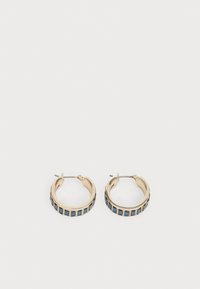 ADRIA - Earrings - gold-coloured/denim