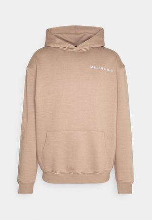 ESSENTIAL HOODIE UNISEX - Felpa - sand