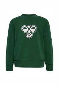 Hummel HMLMINI CREW BEE SET - Träningsset - dark green