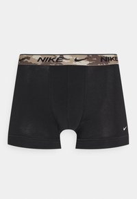 Nike Underwear TRUNK 3 PACK - Cuecas boxer - black/olive/khaki