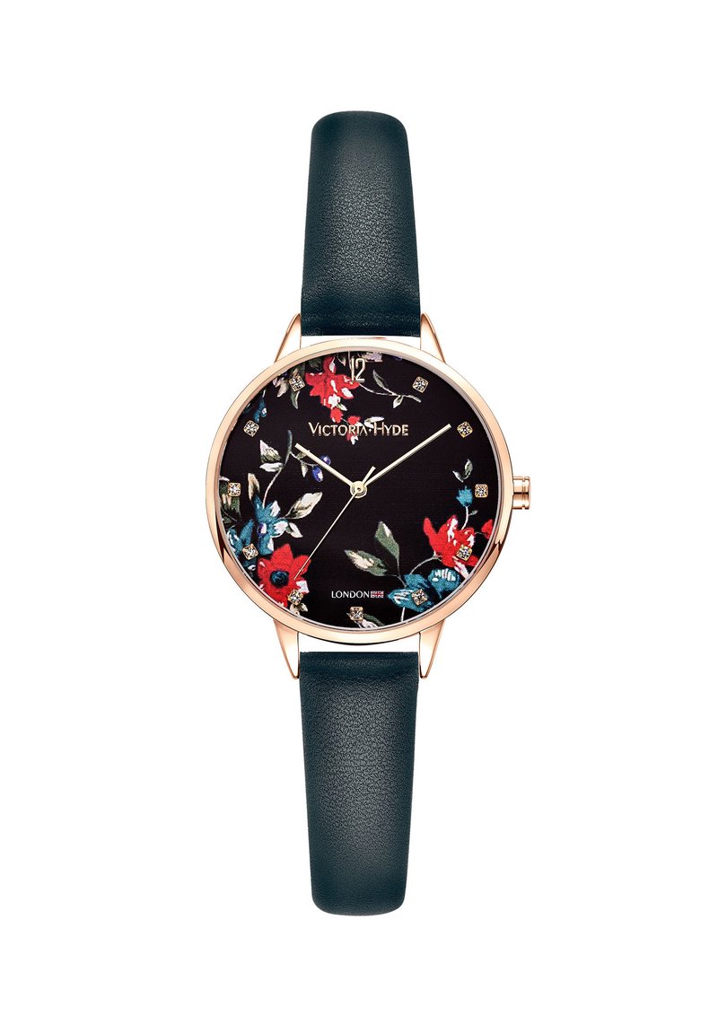 Victoria Hyde BLUMENMUSTER - Orologio - schwarz
