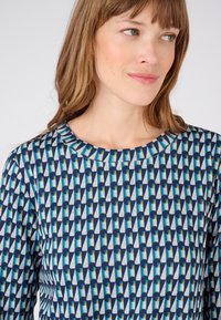 Damart CHAUDE, MANCHES LONGUES - Longsleeve - vert graphique