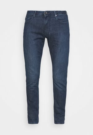 POCKETS PANT - Slim fit -farkut - blu navy chiaro