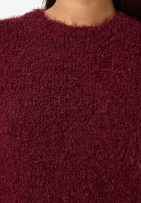 Noisy May NMSASSY O-NECK NOOS - Strikkegenser - windsor wine