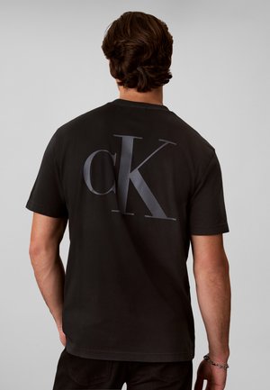 Calvin Klein Jeans, TEE - Тениска с щампа - jet black