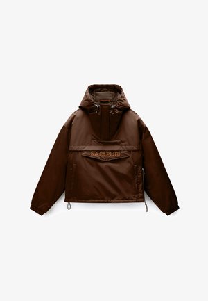Napapijri, RAINFOREST OPTIQUE ANORAK - Veste coupe-vent - dark brown
