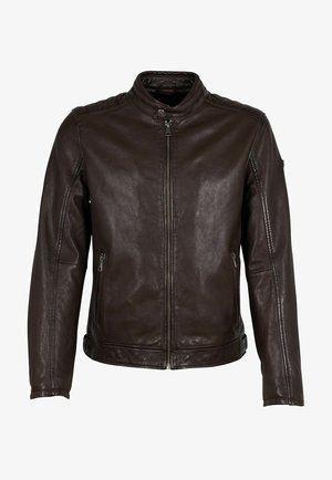 Mauritius GMBRODY LASV - Giacca di pelle - dark brown