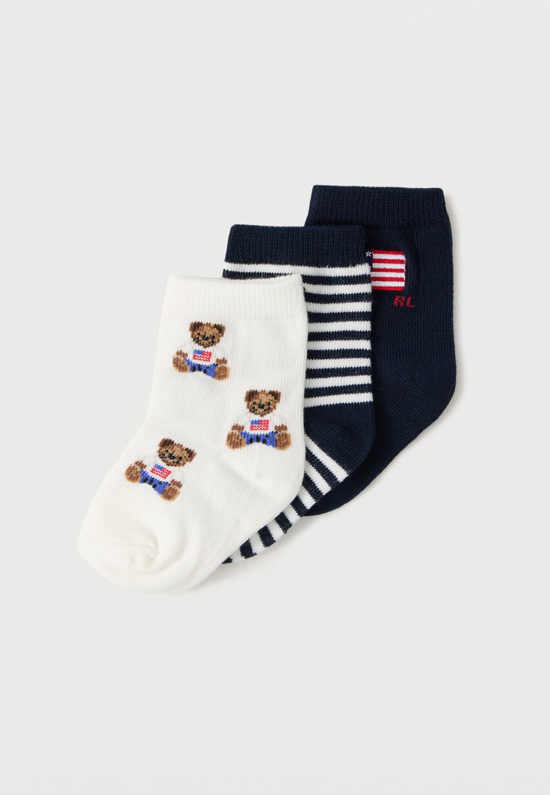 Polo Ralph Lauren CREW SOCK UNISEX 3 PACK - Κάλτσες - white