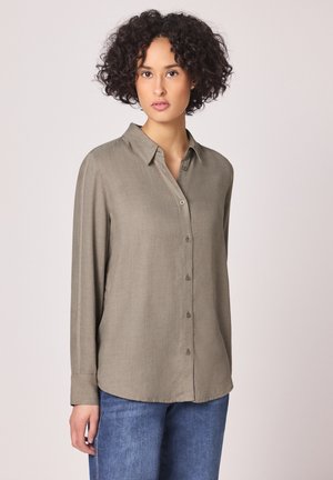 MIT TAPEDETAILS - Skjortebluser - braun