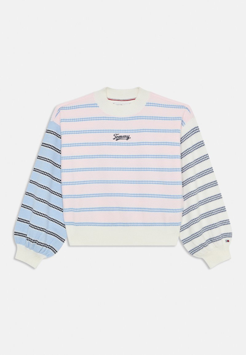 Tommy Hilfiger BALLOON SLEEVE SWEATER - Stickad tröja - light pink