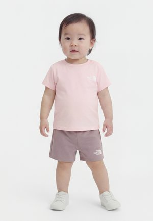 The North Face BABY UNISEX SET - Shorts - pale blossom/transcendent grey