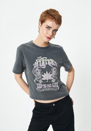 SHORT SLEEVE - T-shirt print - anthracite
