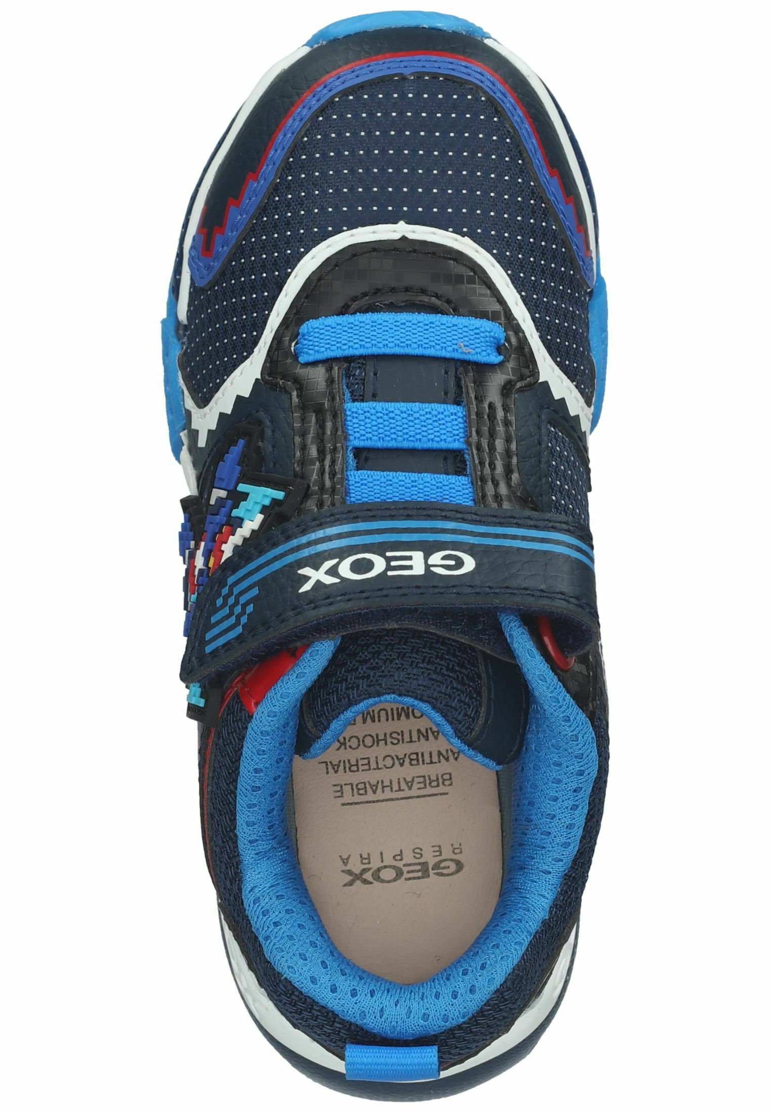 Geox Sneakers laag - navy lt blue/blauw - Zalando.nl