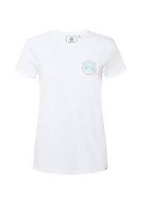 TOG24 DISTRICT - Print T-shirt - optic white