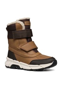 Geox J FLEXYPER PLUS - Botas para la nieve - tobacco coffee